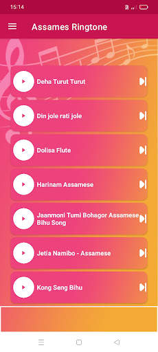 Assamese Ringtone Song screenshot 2