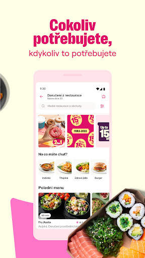 foodora CZ: Jídlo a nákupy screenshot 3