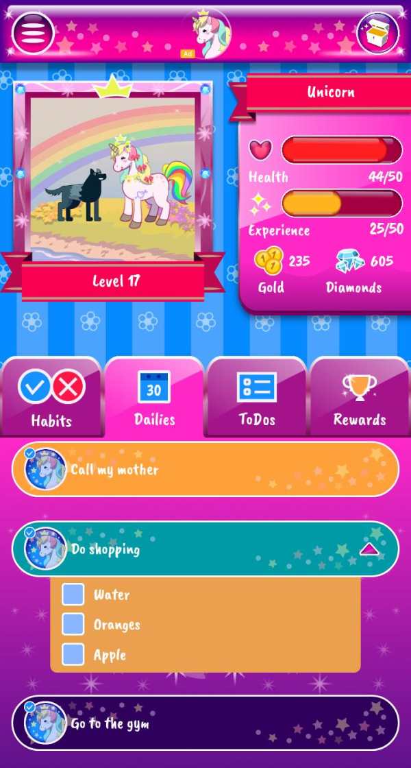 Unicorn To Do (habits) screenshot 6