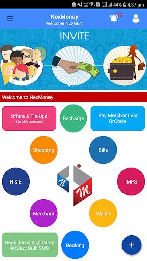 NexMoney App Wallet: Innovativ screenshot 1