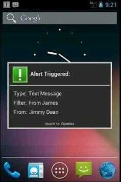Incoming Message Alert Lite screenshot 5