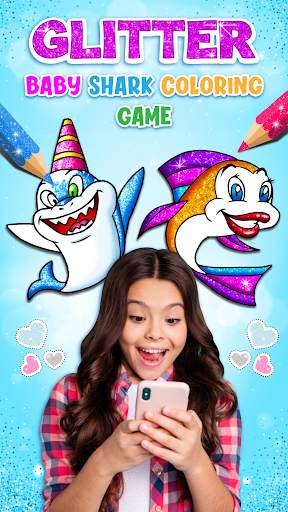 Baby Shark Coloring and Drawin screenshot 1