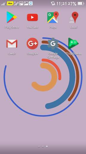 Polar Clock Live Wallpaper screenshot 7