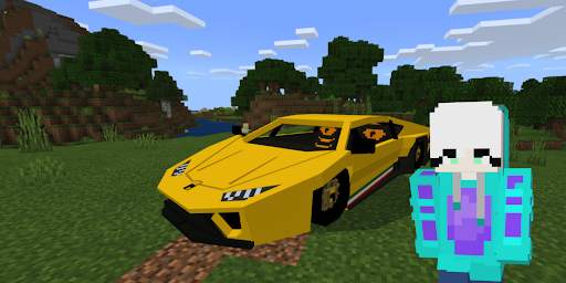 Mod for Minecraft Lamborghini screenshot 3