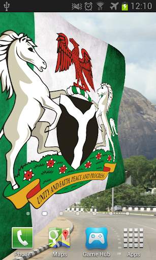 Naija Flag Live Wallpaper screenshot 1