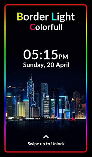 Border Light Wallpaper - Full Screen 2020 screenshot 2