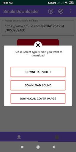Download video, sound for Smule - SDownloader screenshot 2