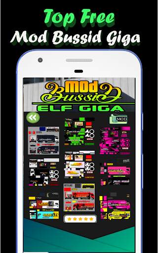 Mod bussid truk elf giga screenshot 5