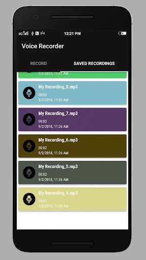 Smart Voice Recorder screenshot 2