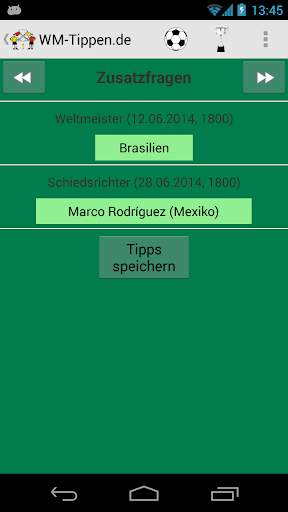 Football Tipping World Cup screenshot 4