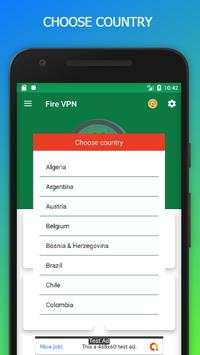 Fire VPN - Free VPN screenshot 3