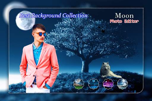 Moon Night Photo Editor screenshot 1