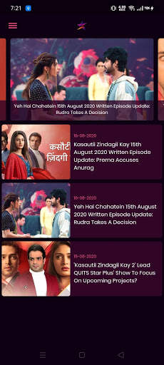 True Star Hindi Plus Serials App : News & Serials screenshot 1