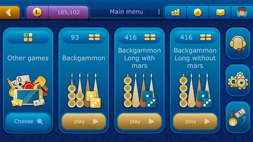 Backgammon LiveGames online screenshot 5