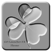 Gray GO Launcher EX Theme icon