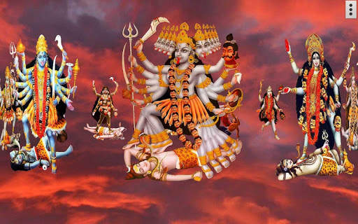 4D Maa Kali Live Wallpaper screenshot 6