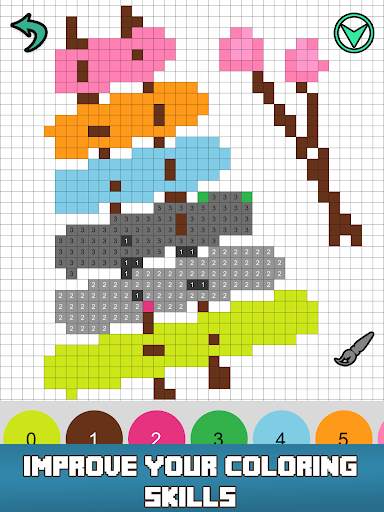 Pixly - Paint by Number,Pixel Art,Sandbox Coloring screenshot 18
