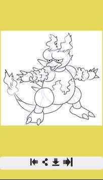 How to Draw Fire Pokemon screenshot 10
