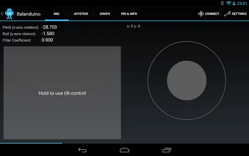 Balanduino Android App screenshot 9