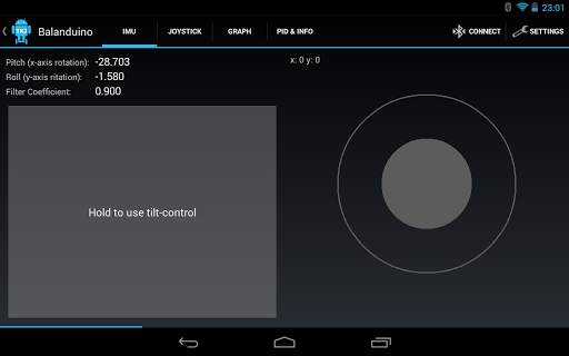 Balanduino Android App screenshot 9