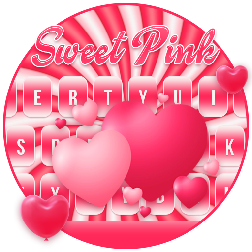 Sweet Pink Keyboard icon