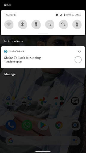 Shake To Lock and Unlock screenshot 3