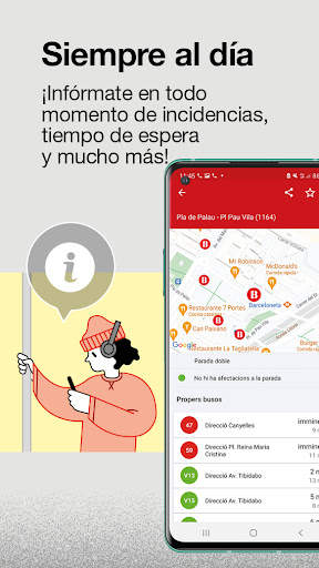 TMB App (Metro Bus Barcelona) screenshot 3