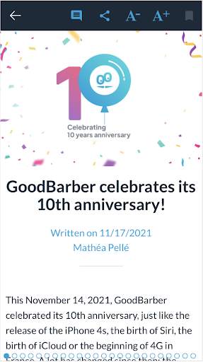 GoodBarber News screenshot 7