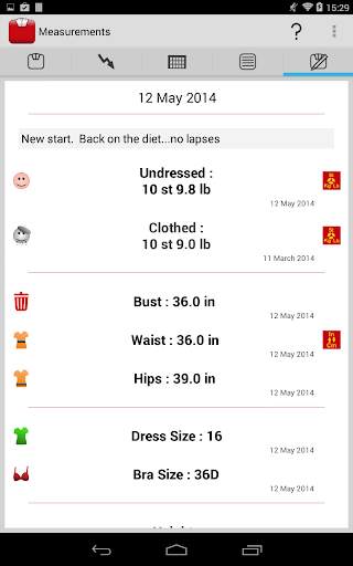 Weight Tracker "Weigh My Diet" screenshot 9