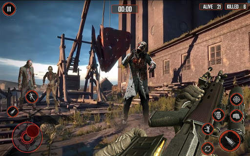 Zombie Survival Shooter FPS :Zombie Hunter Hero 3D screenshot 2