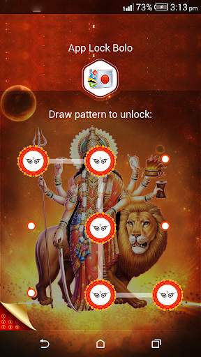 AppLock Bolo : Theme Durga Maa screenshot 2