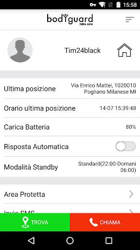 Nilox bodyguard screenshot 4