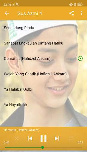 Lagu Sholawat Gus Azmi MP3 Offline Lengkap screenshot 5