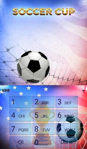 Soccer Cup Animated Keyboard   Live Wallpaper screenshot 5