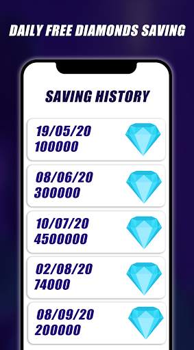 Free Diamonds Legends Saver - Mobile Diamonds 2020 screenshot 2