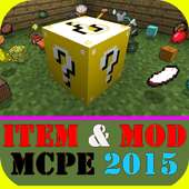 Item & Mod MCPE 2015 logo