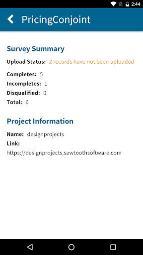 Offline Surveys screenshot 2