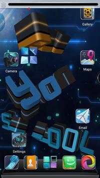 Next Letter 3D Live Wallpaper screenshot 2