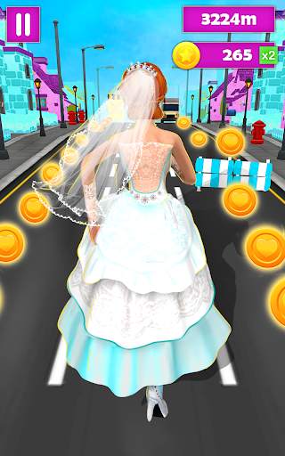 Bride Run Escape Running Games screenshot 4