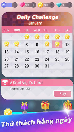 Anime Tiles: Piano Tiles 3 screenshot 4