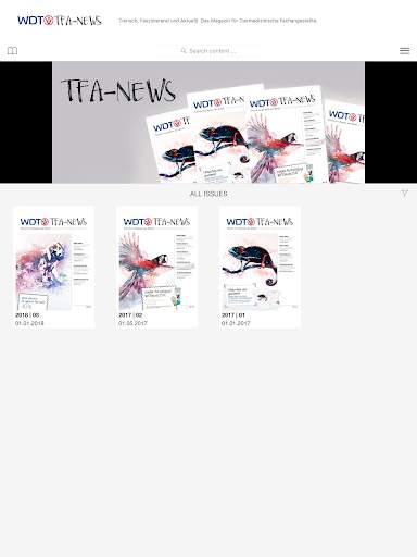 WDT TFA-NEWS screenshot 1