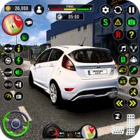 School Car Game 3d Car Driving logo