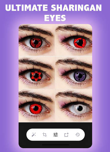 Ultimate Sharingan Eyes Camera Effect screenshot 1