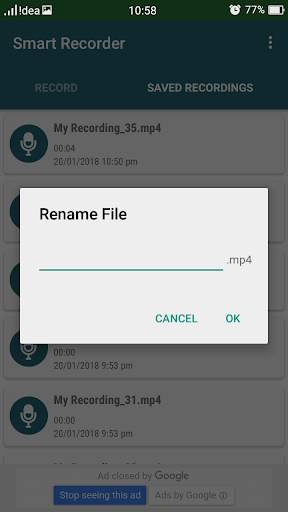 Smart Recorder – High-quality music&voice recorder screenshot 4