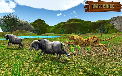 Wild Cheetah Simulator Game 3d screenshot 2