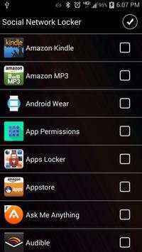 Social Network Lock 3 تصوير الشاشة