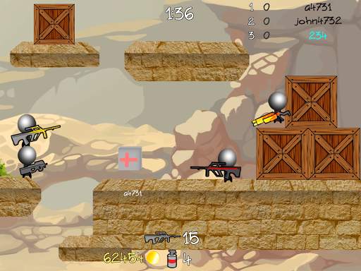 Stickman Penembak multi-pemain screenshot 13