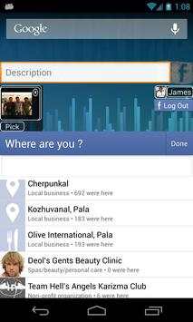 Facebook Status Update Widget screenshot 10