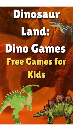 Dinosaur Land: Kids Dino Games screenshot 1