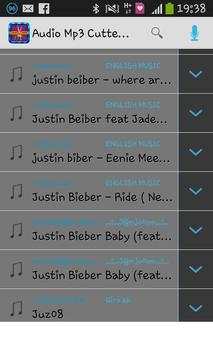 Audio MP3 Cutter Joiner screenshot 1